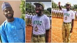 "I had to treat my throat after shouting at parade ground": Man in viral NYSC photo turned to meme speaks out