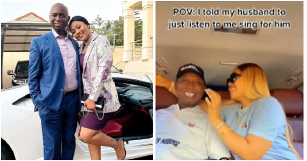 Actress Regina Daniels and billionaire hubby Ned Nwoko Actress Regina Daniels and billionaire hubby Ned Nwoko