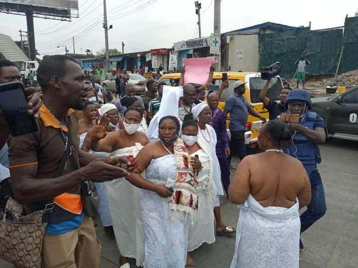 Traditional worshippers join Yoruba nation rally in Lagos