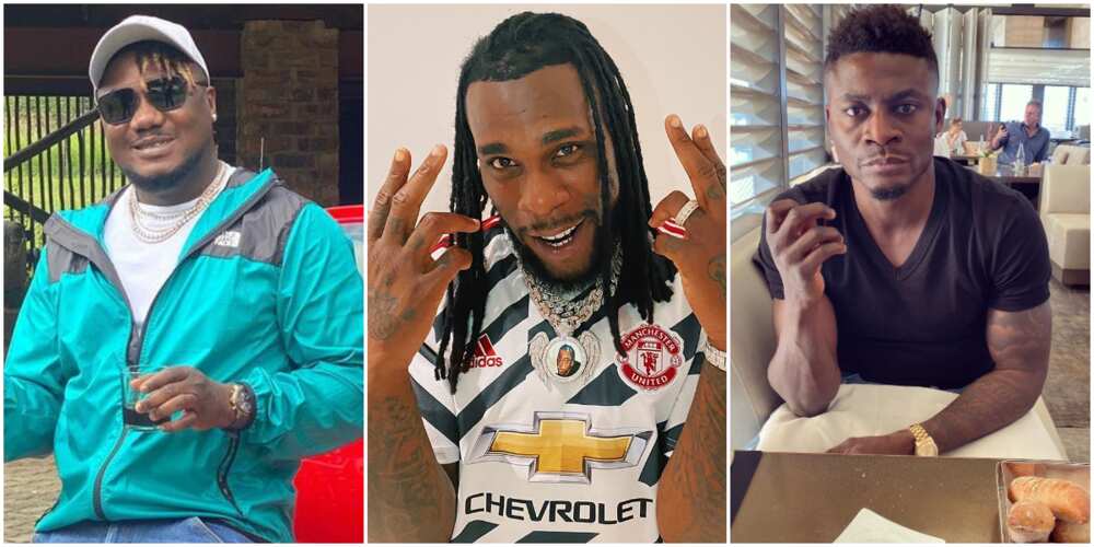 CDQ spotted in the club with Burna Boy and Obafemi Martins after alleged fight, Twitter rant