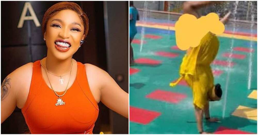 Tonto Dikeh, panties