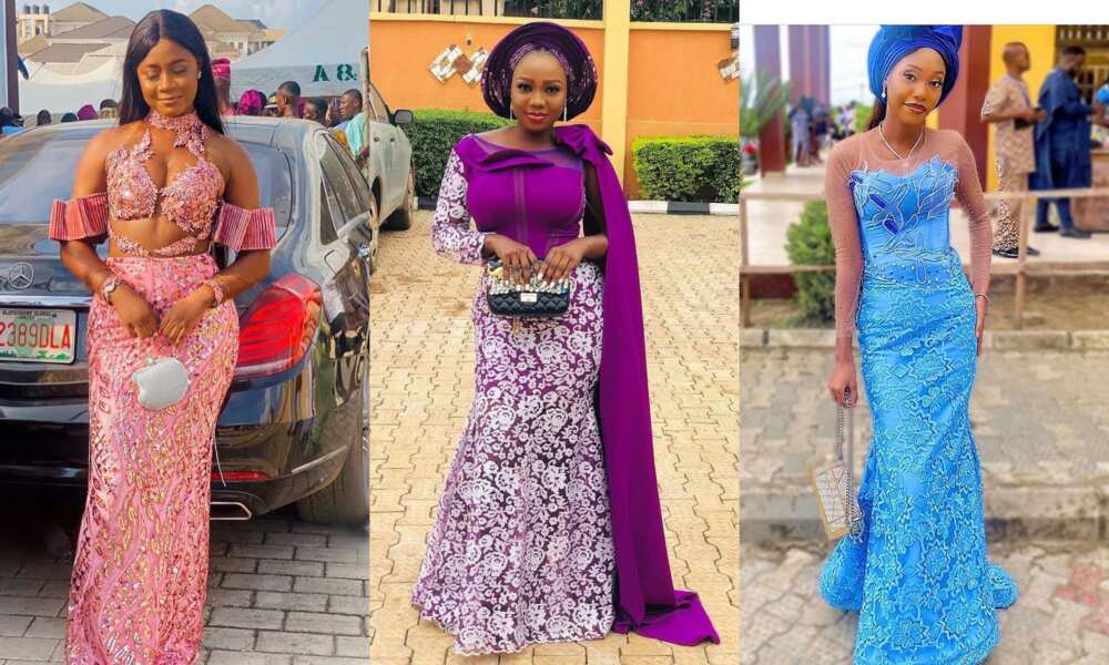 30 gorgeous cord lace Aso Ebi styles to draw inspiration from