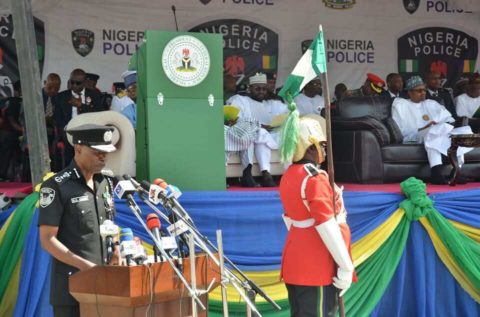 Buhari inaugurates police data centre, electronic surveillance vehicles