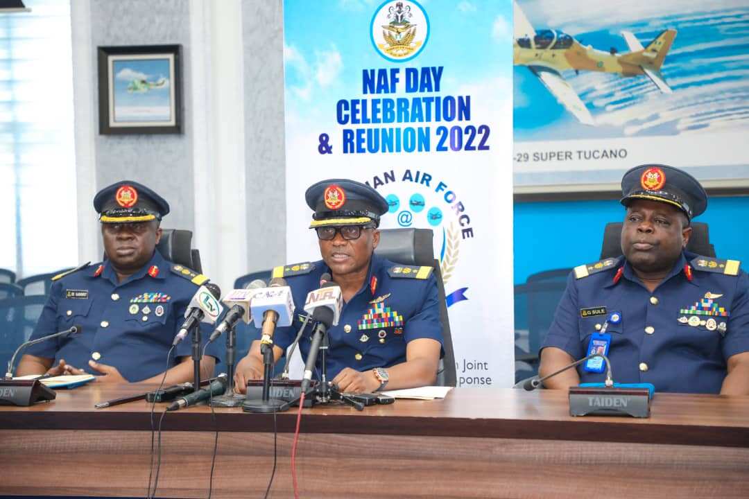 Nigerian Air Force announces change of date for NAF Day 2022 celebration