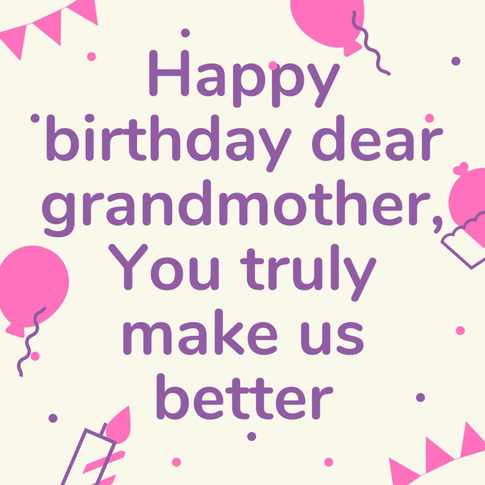 happy birthday grandma poems