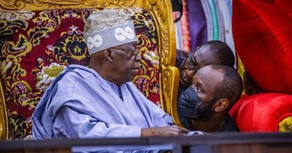 2023: Make baba go rest, Recent photo of Tinubu sparks reactions concerning his health