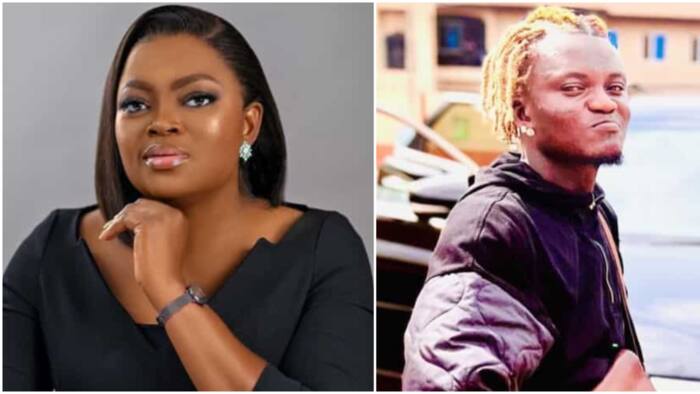 "He is real": Funke Akindele rates Portable Zazu as she watches him on TV, video trends, many react