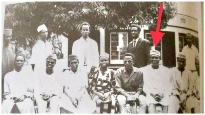Can your BAT show us his classmates? Reactions as throwback photo of Atiku and classmates surfaces online