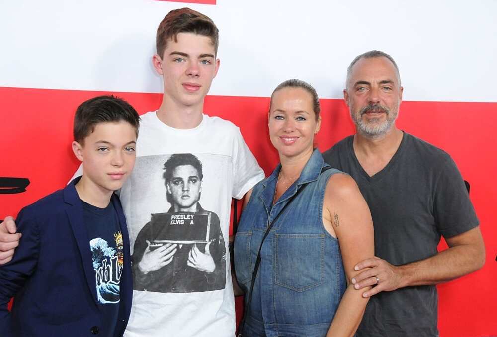 Titus Welliver family