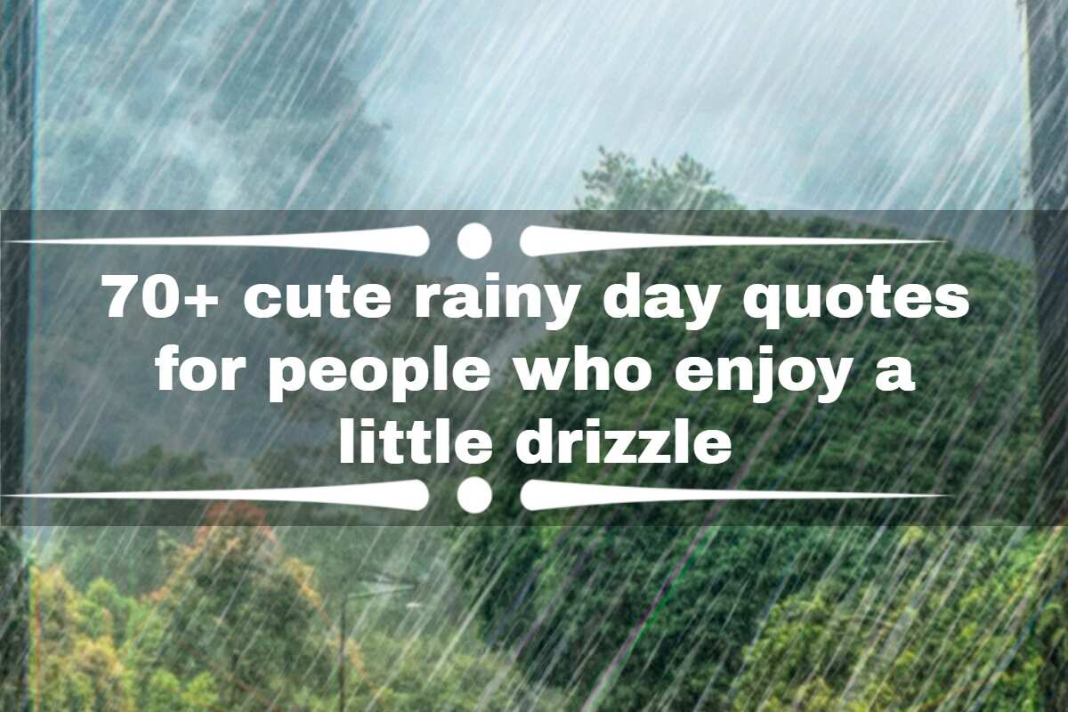 70+ cute rainy day quotes for people who enjoy a little drizzle ...
