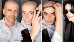 Video stirs emotions as man transforms to Michael Jackson using makeup, many gasp: "It was the eyes for me"
