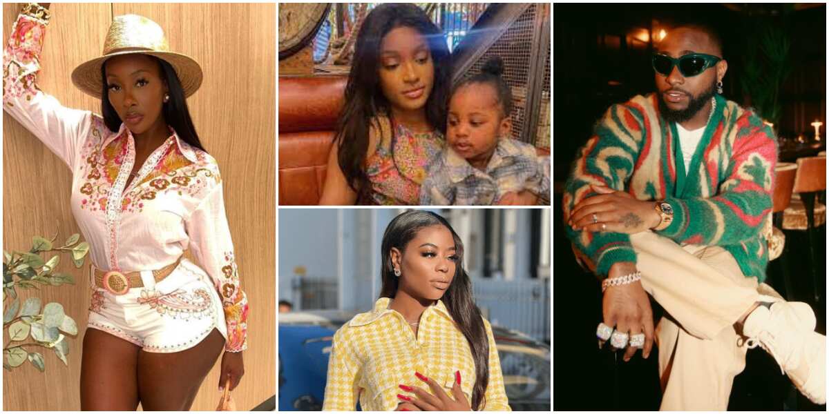 See what Davido's alleged pregnant side chick, Anita Brown, has promised to do for all the singer's baby mamas