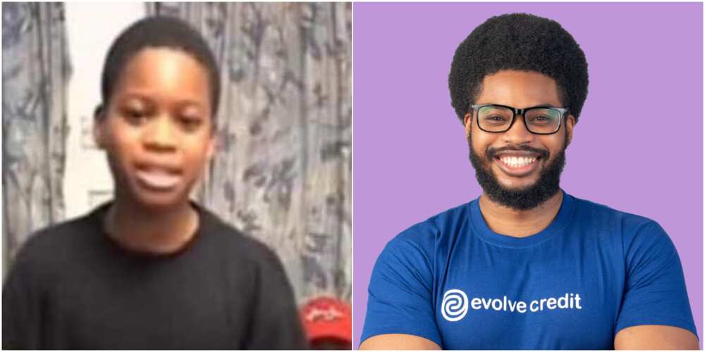 Remember the boy from KKB show? He's fully grown, Nigerians react to adorable photo