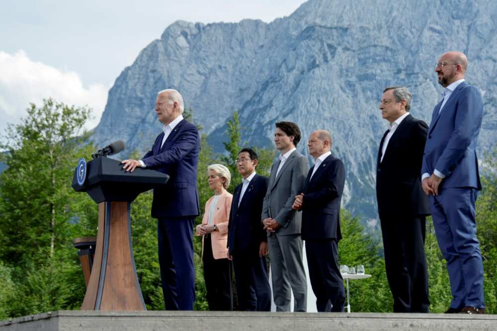 US President Joe Biden and other G7 leaders announced a bid to rival China with global infrastructure projects to poor countries