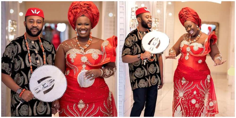 Photos of Warri Pikin and her husband, Ikechukwu.