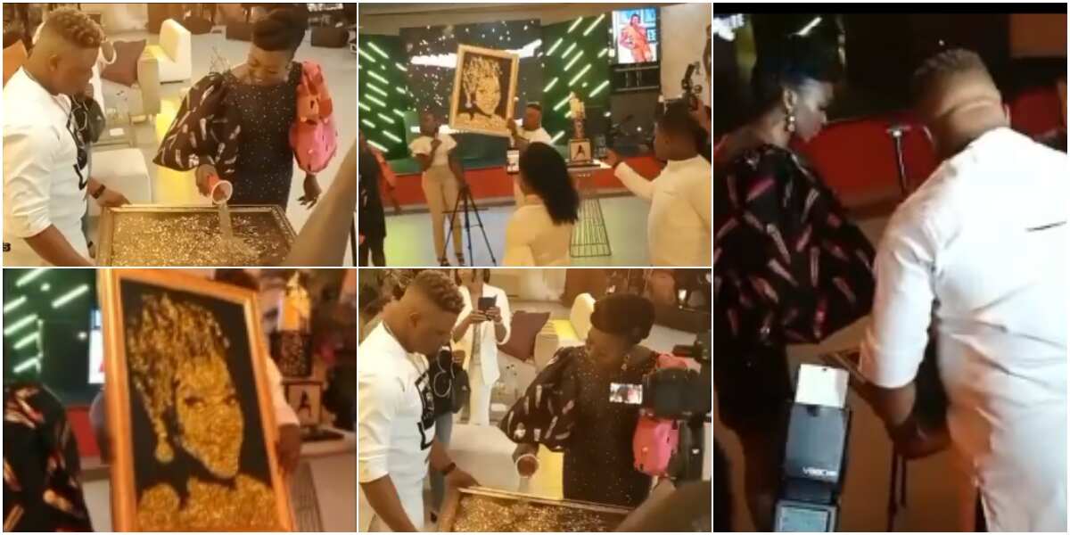 Moment Kate Henshaw's birthday gift is unveiled warms hearts on social media, it's a masterpiece