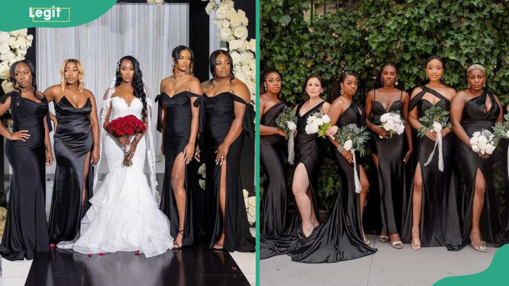 Black bridal styles
