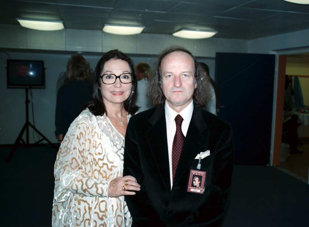André Chapelle et sa femme Nana Mouskouri