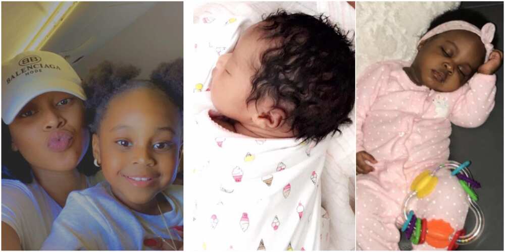 Davido's 2nd baby mama and daughter