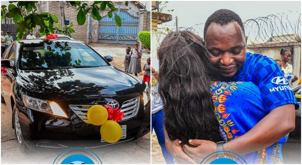 Nigerian pastor Ifeanyi Uwakwe buys wife, Kachy a brand Toyota Camry car
