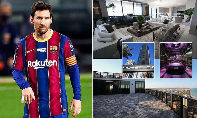 Messi buys new gigantic N3.8 billion mansion in another country as he plans to leave Barcelona (photo)