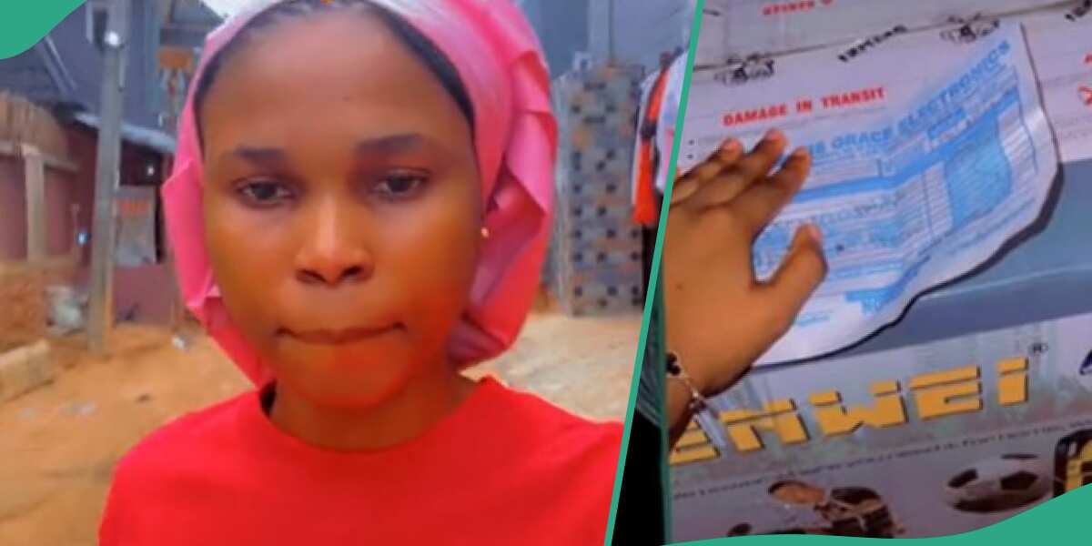 Awesome! Watch video of Nigerian lady who got new generator after she complains of three-week power cut