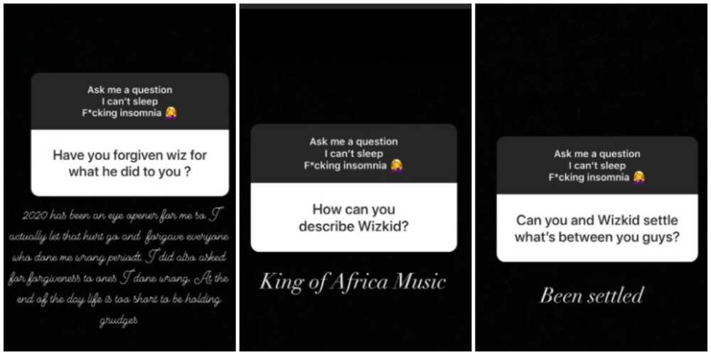 Wizkid's 2nd baby mama Binta says beef with singer has been settled