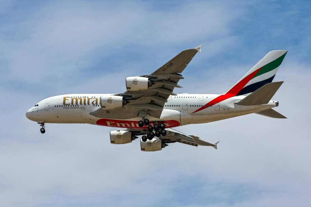 The Emirates airline business alone banked $2.9 billion, another record, after returning a $1.1 billion loss in the previous financial year as passengers began to return to the skies