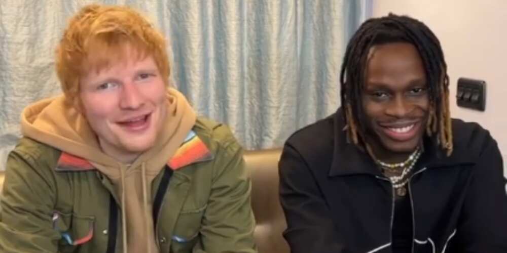 Ed Sheeran and Fireboy