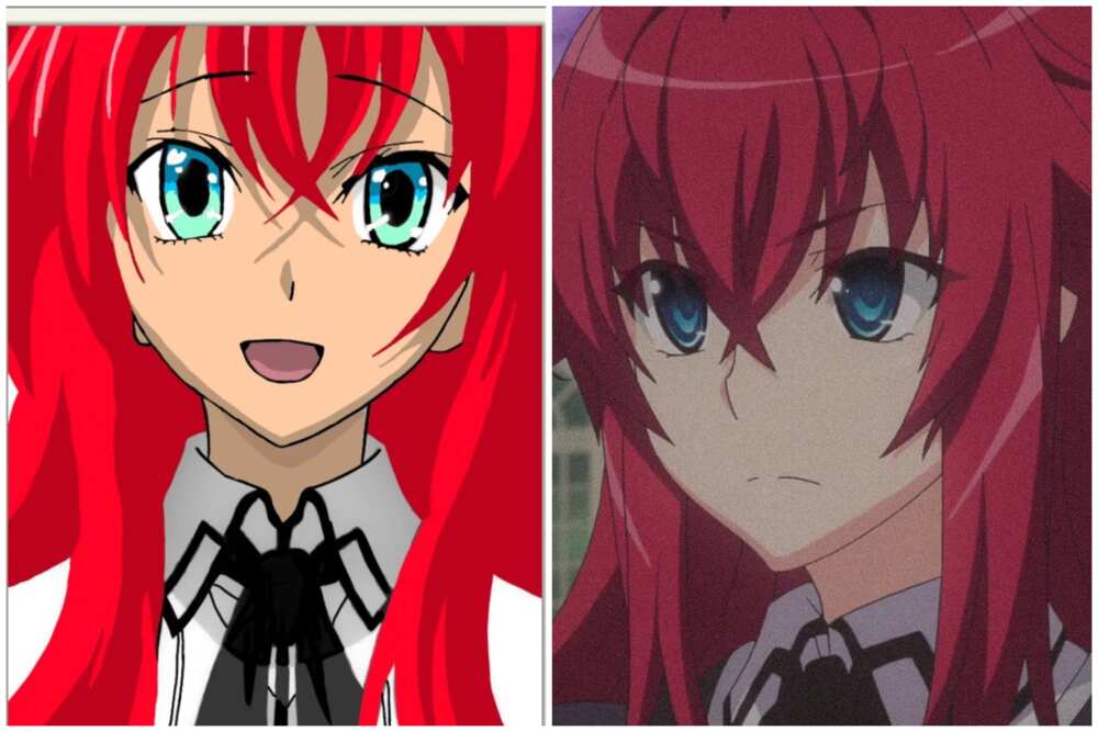 female characters with red hair