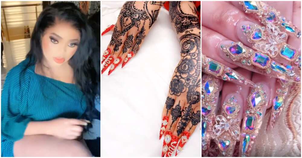 Bobrisky says he fixes nails for N200k