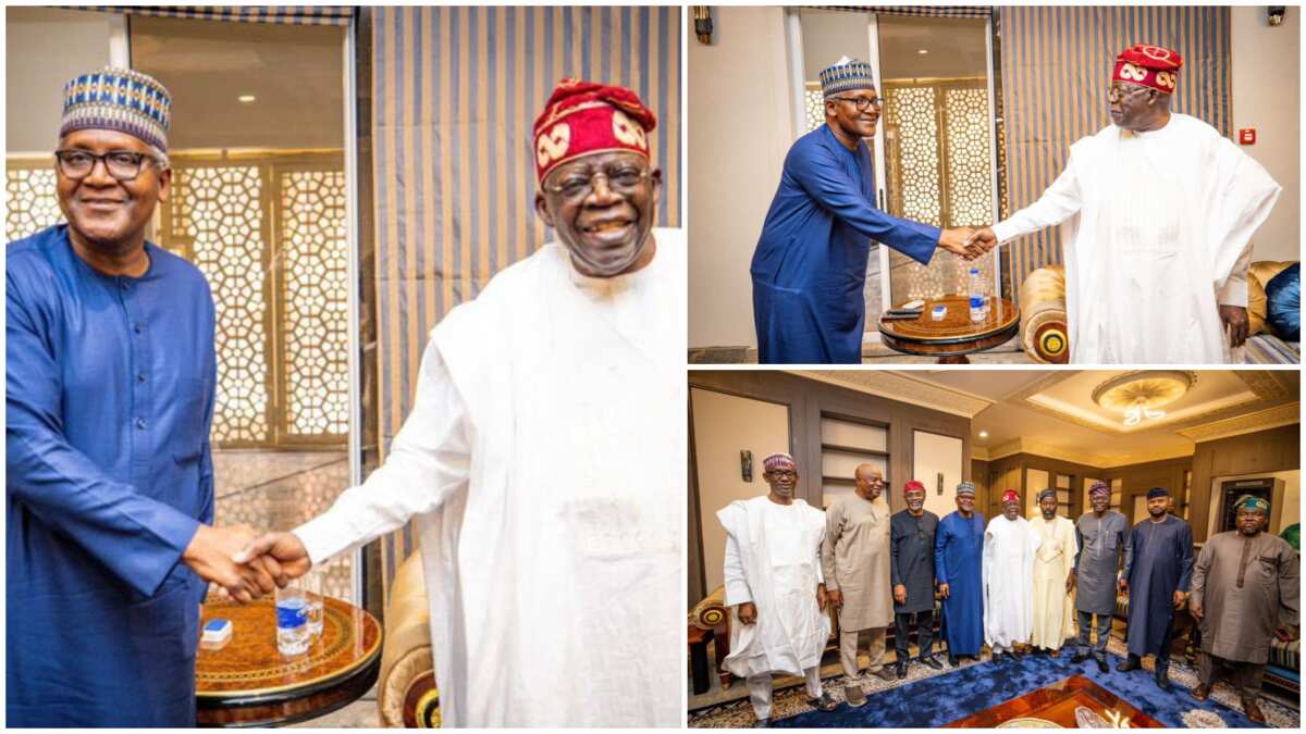 Africa's Richest Man Aliko Dangote Visits President-elect Bola Tinubu ...