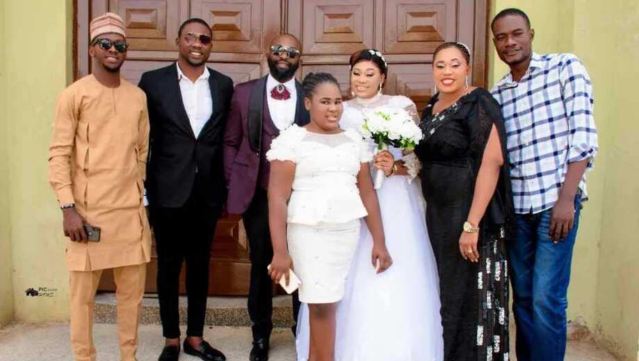 Actress Maryam Charles marries her Belgium based boyfriend in style