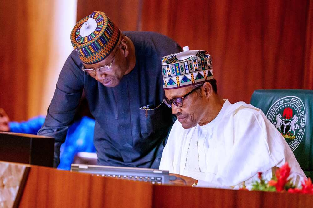 Buhari da SGF Buhari da SGF