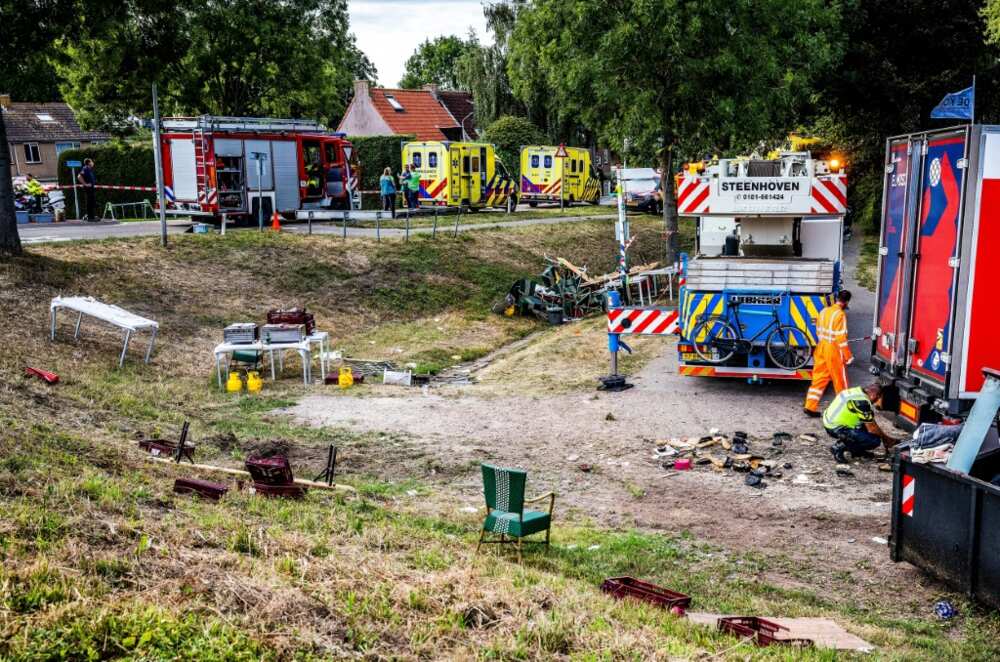 Dutch police are calling for witnesses after a truck ploughed into a community barbecue killing six