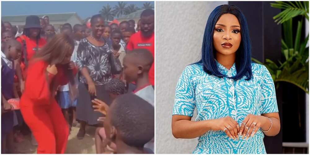 BBNaija’s Queen shows off dance moves.