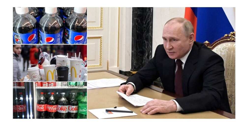 Major beverage companies pull out of Russia