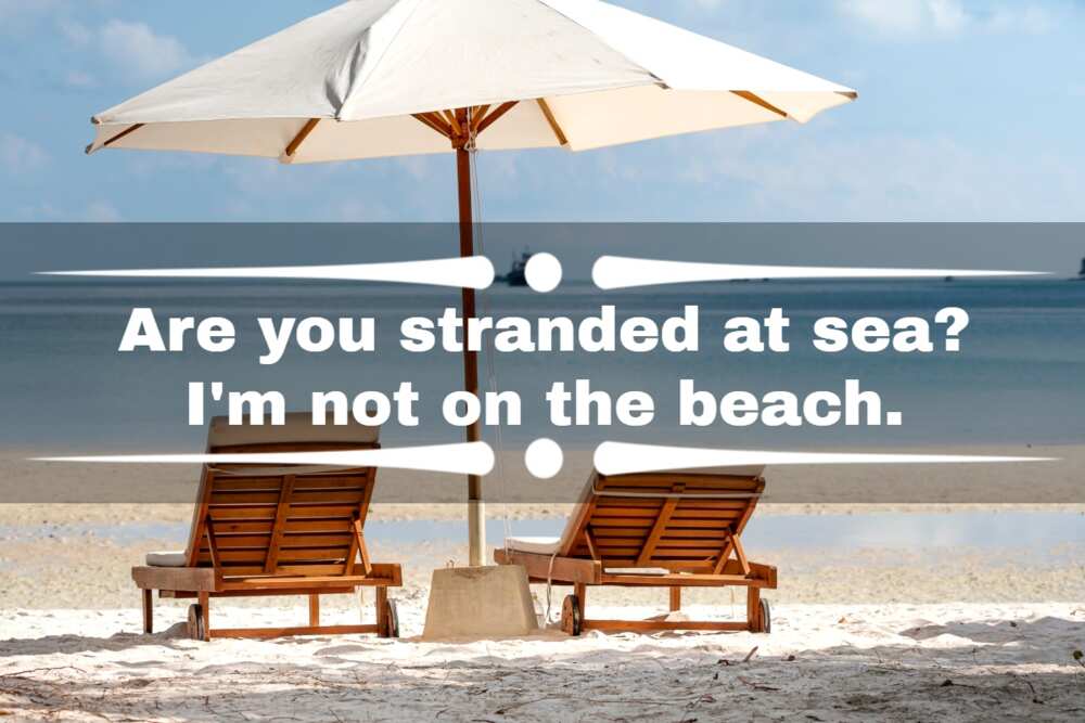 beach puns captions