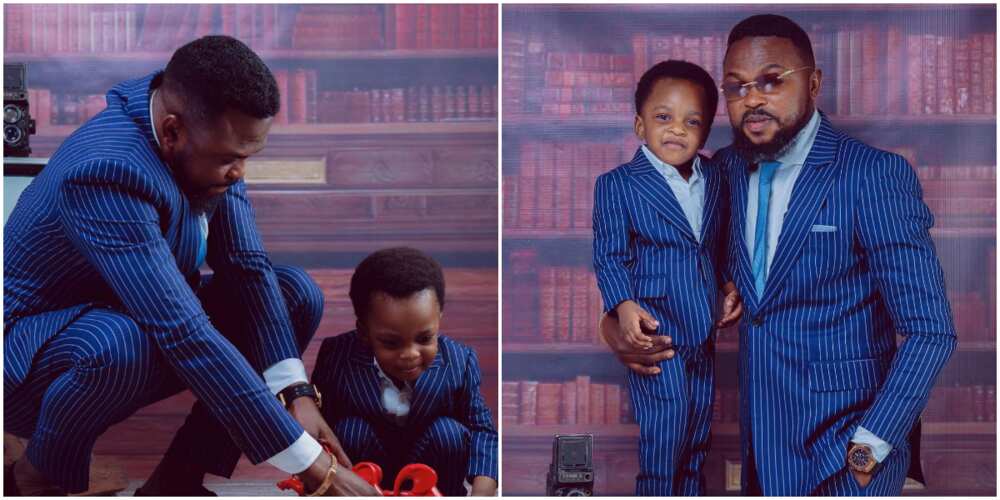 Kolawole Ajeyemi and Son Ire