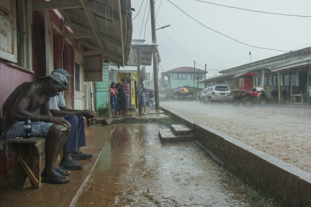 Though they have historically emitted little, Suriname and Guyana are both deeply affected by global warming -- in the crosshairs of worsening tropical storms and of flooding from rising sea levels