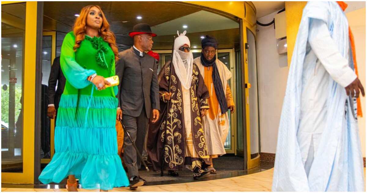 Sanusi makes grand entry into Lagos Dinner as Kwankwaso makes fresh revelation about Kano throne, photos trend online