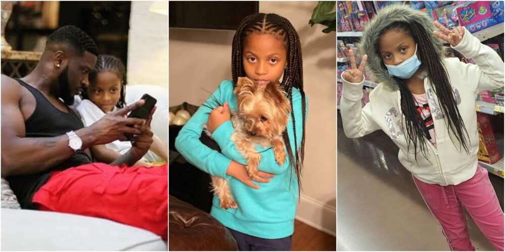 Peter Okoye and Lola Omotayo's daughter