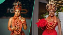 Mercy Aigbe, Iyabo Ojo, 4 other celebs who look breathtaking in okuku, give stylish cultural vibes