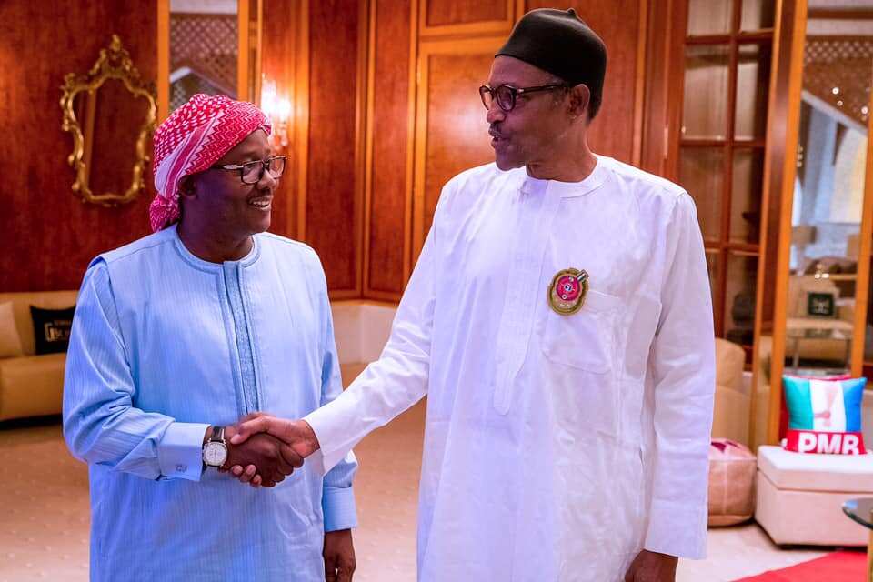 Buhari meets newly elected president of Guinea Bissau in Aso Villa (photos)