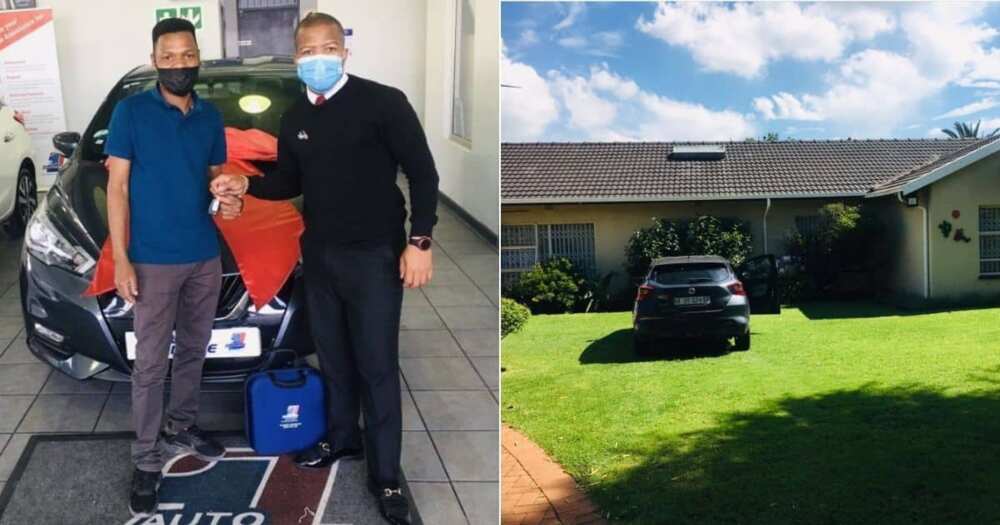Joy as teacher counts his blessings in 2021, says he bought house, car and got new job Joy as teacher counts his blessings in 2021, says he bought house, car and got new job