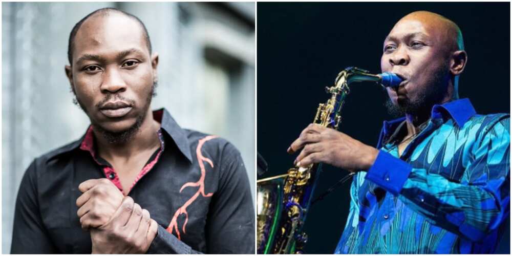Seun Kuti, Seun Kuti playing trumpet Seun Kuti, Seun Kuti playing trumpet