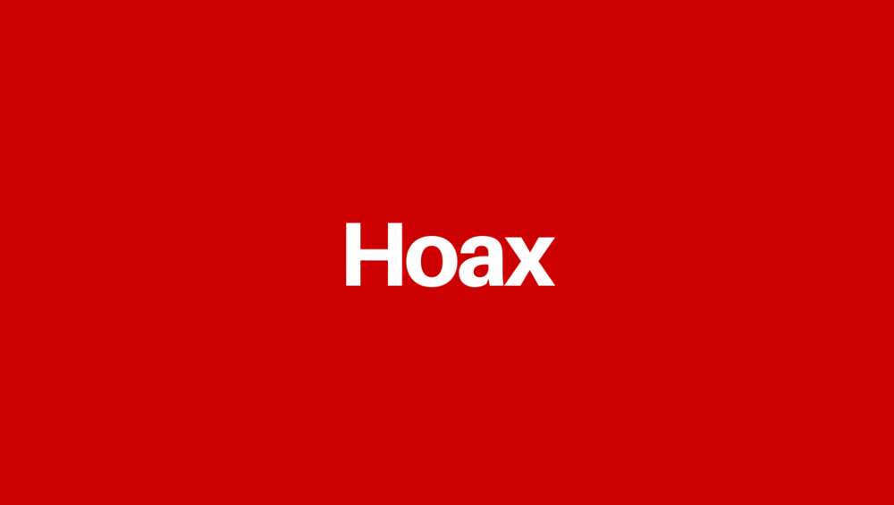 A hoax is a statement made by a person who is not sure of its truth