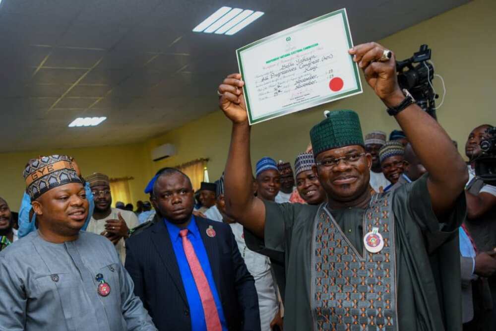 Gov Bello swears-in 17 commissioners, 6 aides in Kogi