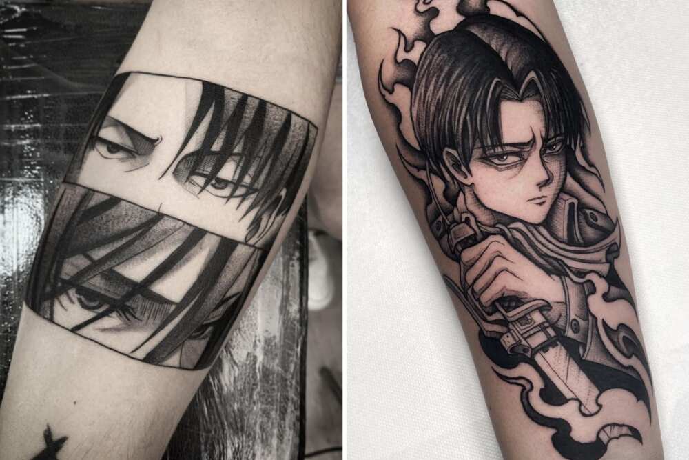 Anime tattoos