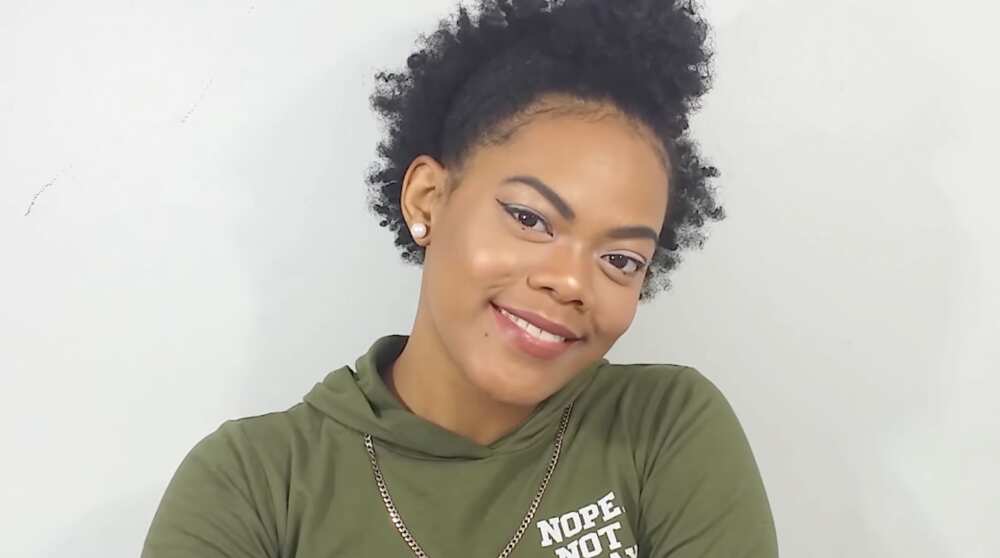 How to style short natural hair after washing